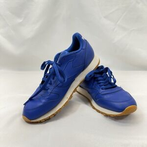 Reebok Classic Leather Men's‎ Running Shoe Royal Blue Size 9 FX1318 Retro 90s